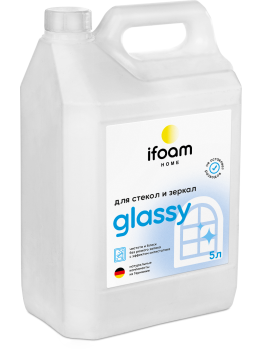 Spray for glasses, mirrors and plastic "GLASSY (5L)
